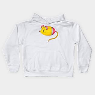 Pencil Mouse Drawing Kids Hoodie